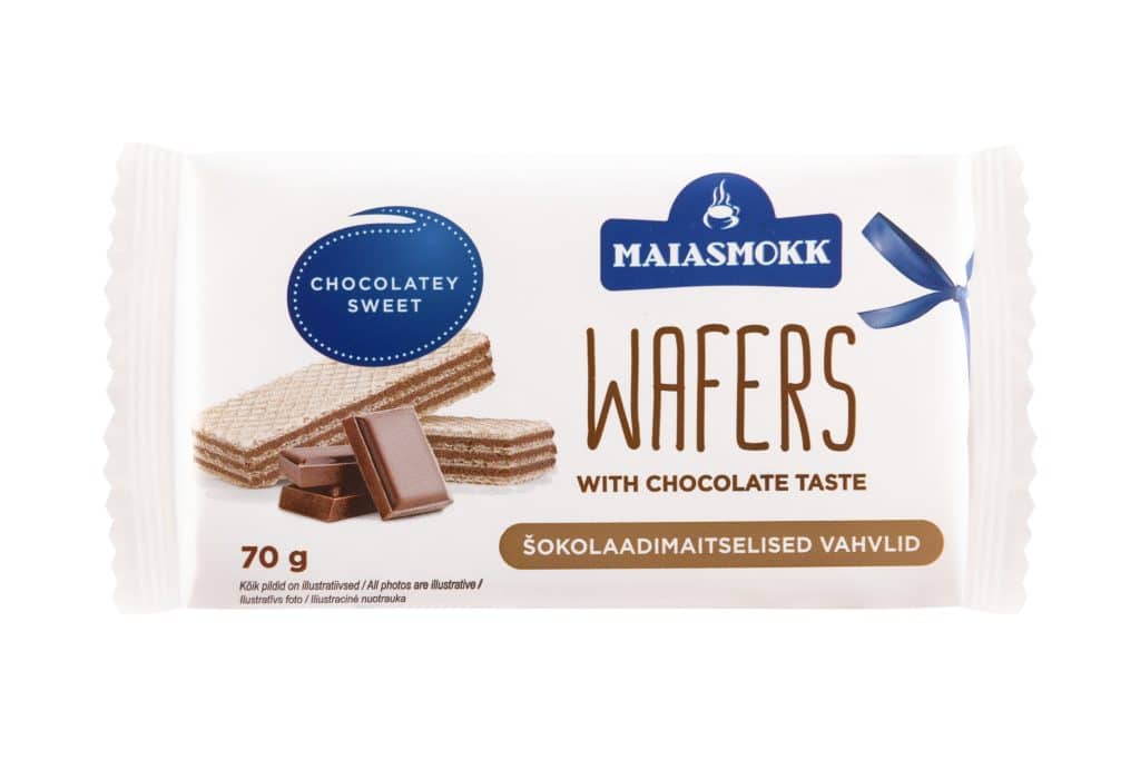 Vahvel šokolaadi täidisega